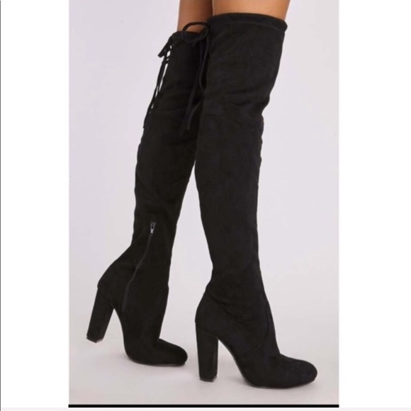 ✨LAST ONES✨Black best selling over the knee boots - Picture 5 of 7
